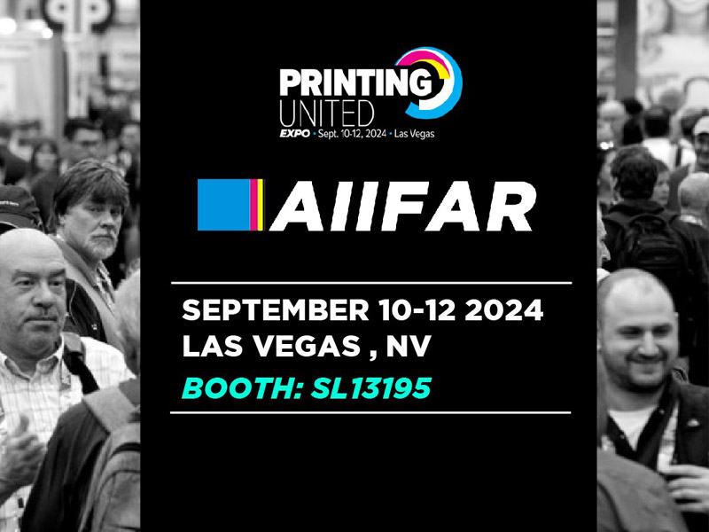 AIIFAR si prepara per il 2024 Stampando UNITED Expo con la nuova tecnologia DTF